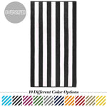 Over Sized Stripes Beach Towel