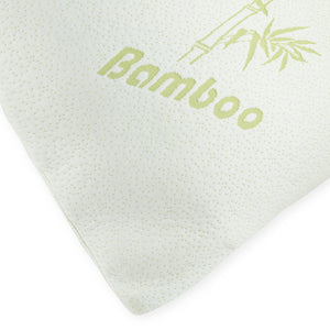 Bamboo Memory Foam Pillow Infused with Aloe Vera